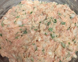 マヨでやわらか鶏つくね〜しそ風味〜作り方4写真