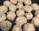 マヨでやわらか鶏つくね〜しそ風味〜作り方5写真