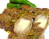 肉巻きタケノコの照り焼き作り方10写真
