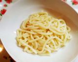 5分で簡単☆たらこうどん☆作り方3写真