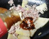 筍と春キャベツのオイスター炒め♪作り方3写真