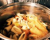 豆苗と筍の煮物作り方6写真
