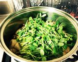 豆苗と筍の煮物作り方8写真