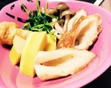 豆苗と筍の煮物作り方10写真