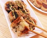 餃子の皮でおつまみ☆クリーミーたこ焼き作り方14写真