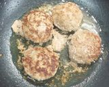 チーズフォンデュハンバーグ作り方8写真