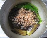 昆布おかか入り茄子とピーマンの炒め煮作り方5写真