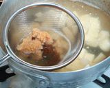 ニラ味噌汁（赤味噌入）：甘味が出て美味作り方3写真