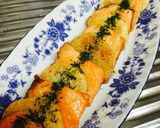 鮭と長芋ステーキ☆今夜はポン酢バターで！作り方3写真
