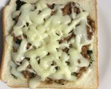 朝ごはんに♫納豆トースト♫作り方5写真