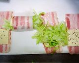簡単!レタスとチーズのベーコン巻き作り方2写真