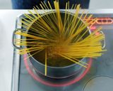 なめことおろしのさっぱりパスタ作り方1写真