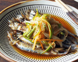丸ごと食べよう♪ししゃもの南蛮漬け作り方6写真