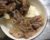 超最速!やわらか牛どん作り方13写真