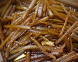 ふきのシャキシャキ佃煮　きゃらぶきふう～作り方5写真