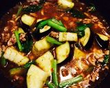 お弁当に♪ひき肉とナスの丼作り方5写真