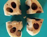 れんこんのシャキシャキ♪サラダ【蓮根】作り方3写真