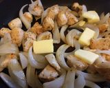 ホワイトソースのチキンマカロニグラタン作り方6写真