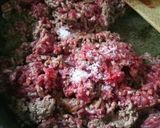 馬バラ肉の【簡単】そぼろ作り方2写真