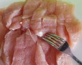 鶏のチーズカレー焼き☆ムネ肉でも柔らか♡作り方1写真