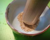 ほうれん草と焼き鳥缶詰でもう一品！作り方3写真