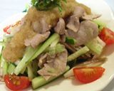 ☆冷しゃぶと日本野菜のサラダ☆彡作り方6写真