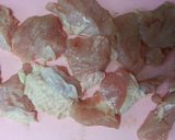 むね肉の粉チーズ焼き～作り方1写真