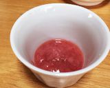 離乳食ゴックン期のイチゴバナナ作り方5写真