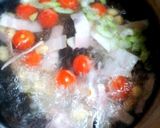 お豆とベーコンのミニトマトスープ作り方1写真