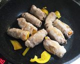 にんじんとパプリカの豚肉巻き作り方3写真
