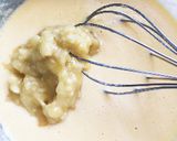 ヘルシー豆腐とバナナのもちもちパンケーキ作り方4写真