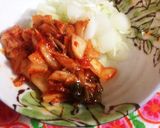 ネギたっぷり♪キムチ卵焼き作り方1写真
