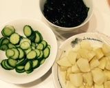 梅おかかでさっぱり♪おじゃがのマヨ和え作り方1写真