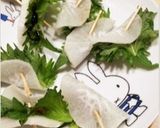 簡単おつまみおやつ♪大根大葉の梅包み作り方6写真