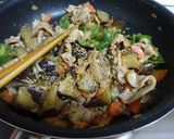 我が家の定番★豚肉と茄子の甘味噌炒め★作り方9写真