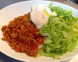 レタスとミニトマトのミートソース丼♡作り方7写真