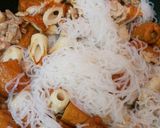ご飯が進む！ごぼう天と竹輪と糸コンの煮物作り方2写真