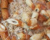 ご飯が進む！ごぼう天と竹輪と糸コンの煮物作り方3写真