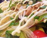 絶対美味しい♡生姜焼きサラダうどん作り方6写真