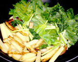 新じゃがとほうれん草のバターコンソメ炒め作り方3写真