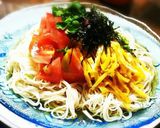 ♡暑い時に！トマト&たまごのそうめん♡作り方5写真