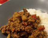 冷めても美味！ナスとトマトのキーマカレー作り方8写真