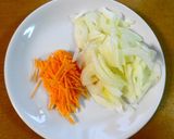 セロリと生ハムの白だしレモンマリネ作り方1写真