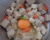 農園レシピ・高野豆腐の玉子とじ♪作り方3写真
