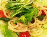 暑い日のお昼に☆さっぱりサラダうどん☆作り方7写真