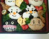お花見 ピクニック アンパンマン弁当作り方4写真