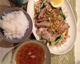 鶏モモ肉で♪柔らかい！刻み野菜タレ蒸し鶏作り方7写真