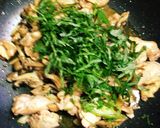 鳥ももの梅肉炒め作り方5写真
