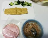 朝食･ロールパンのサンドイッチ作り方1写真