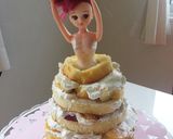 リカちゃん☆バースデーケーキ作り方6写真